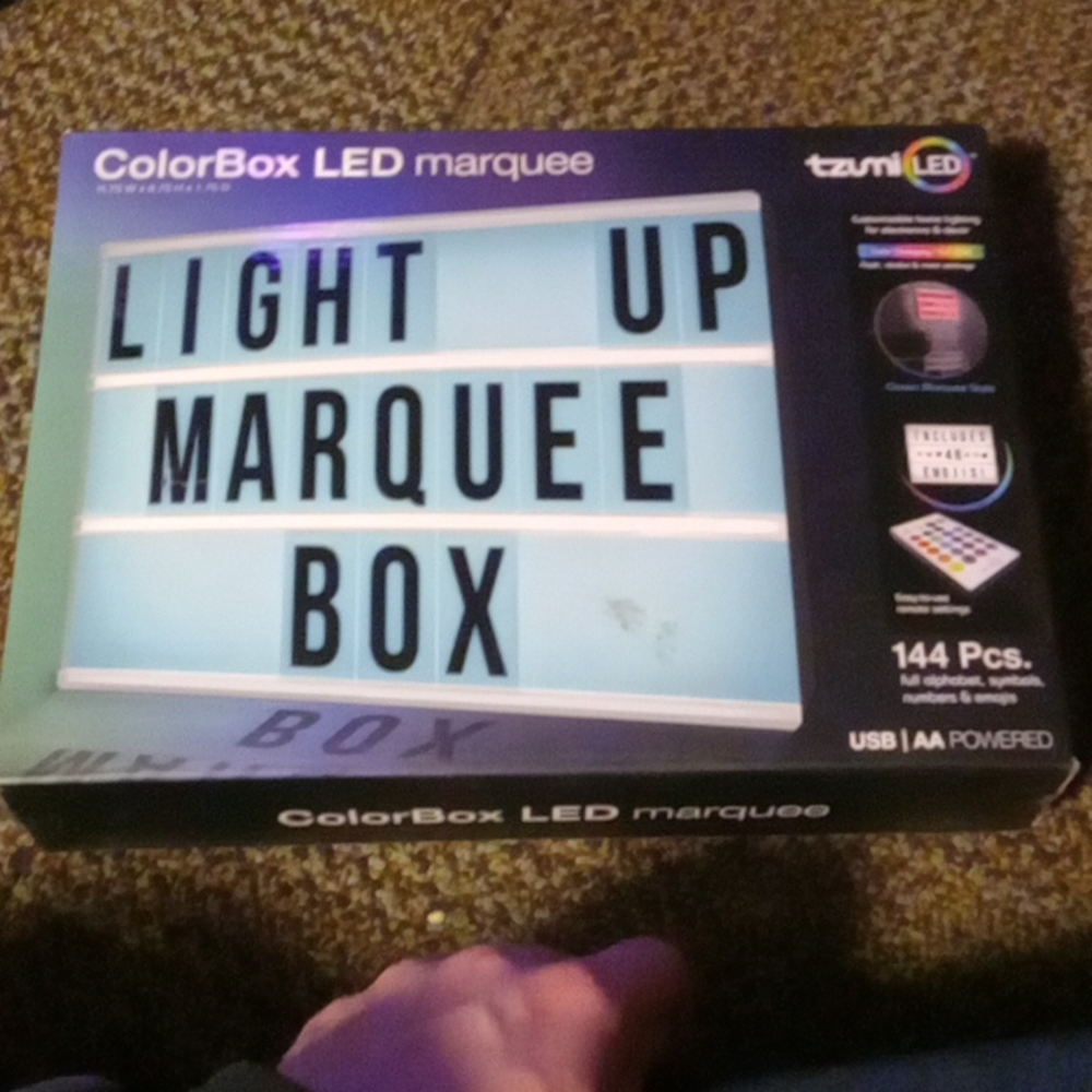 Led marquee